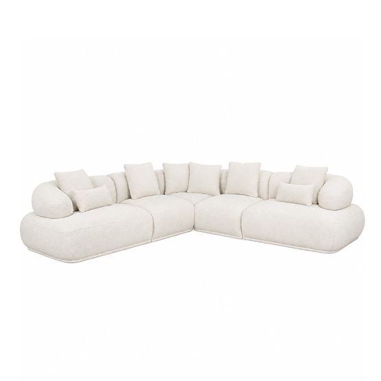 SOFA SECCIONAL NORA BEIGE  -2-